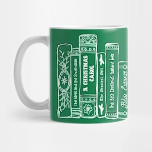 Classic Christmas Bookshelf No.3 Mug